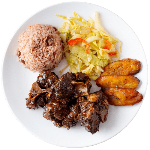 Jamaican Food Dish - Transparent